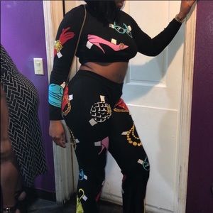 ***REPOST. Moschino two piece set